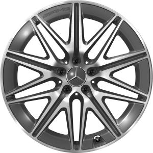 AMG Multispoke [290-20] Tantalite Grey with High Sheen Alloy Wheel for Mercedes AMG GT X290 - Sizes 20in