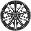 AMG Multispoke [290-20] Matt Black with High Sheen Wheel Img 1