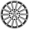 AMG 7 Double Spoke [292-22] Himalaya Grey with High Sheen Wheel Img 1