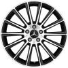 AMG 7 Double Spoke [292-22] Gloss Back with High Sheen Wheel Img 1