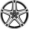 AMG 5 Double Spoke [292-21] Gloss Back with High Sheen Wheel Img 1