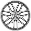 AMG 7 Double Spoke [292-22] Himalaya Grey with High Sheen Wheel Img 1