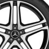 AMG 5 Double Spoke [292-22] Gloss Back with High Sheen Wheel Img 2