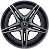 AMG 5 Twin Spoke [293-19] Tantalite Grey with High Sheen Wheel Img 1