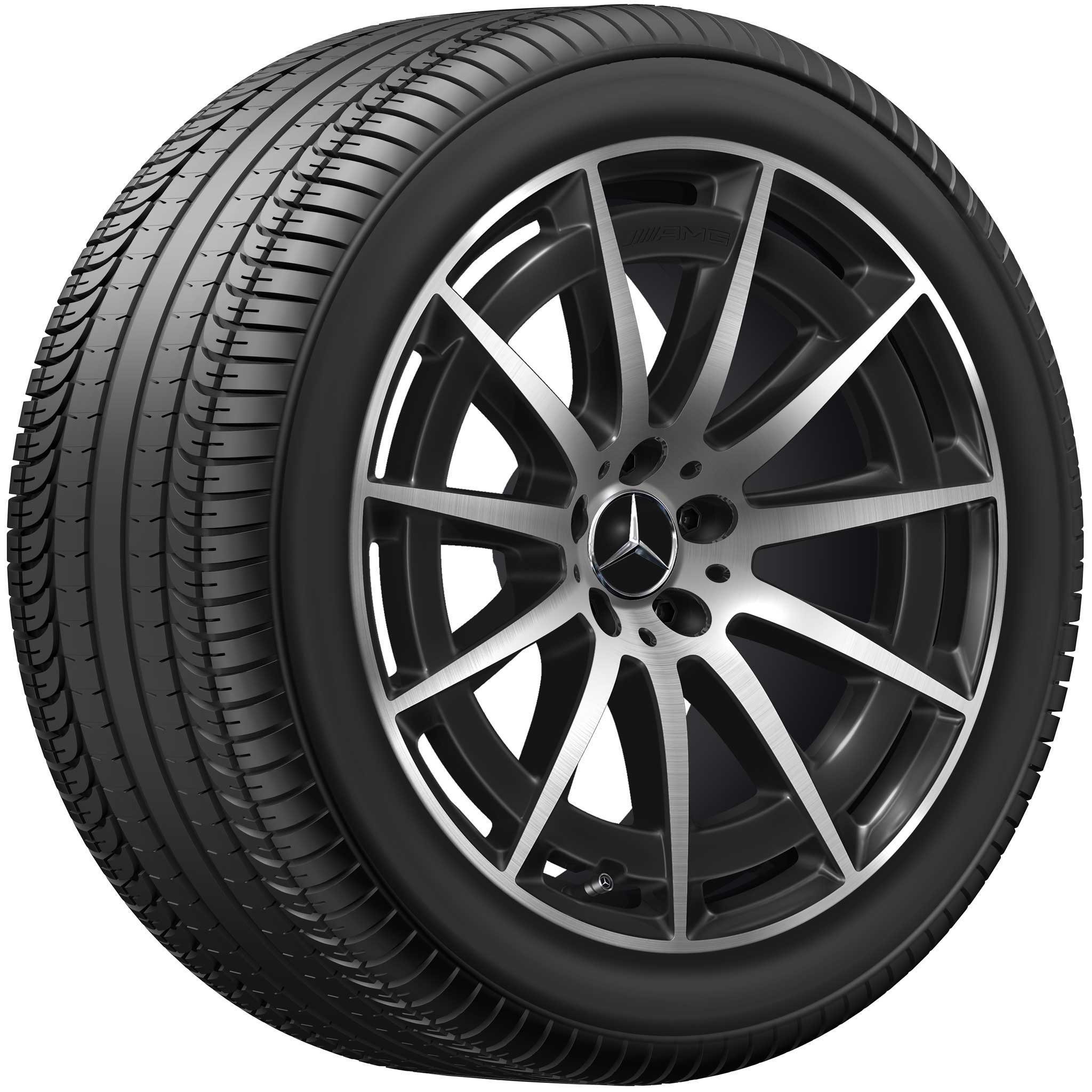 AMG Multispoke [293-20] Gloss Back with High Sheen Alloy Wheel Product Image #2
