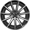 AMG Multispoke [293-20] Gloss Back with High Sheen Wheel Img 1