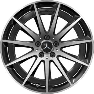 AMG Multispoke [293-20] Gloss Back with High Sheen Alloy Wheel - Sizes 20in