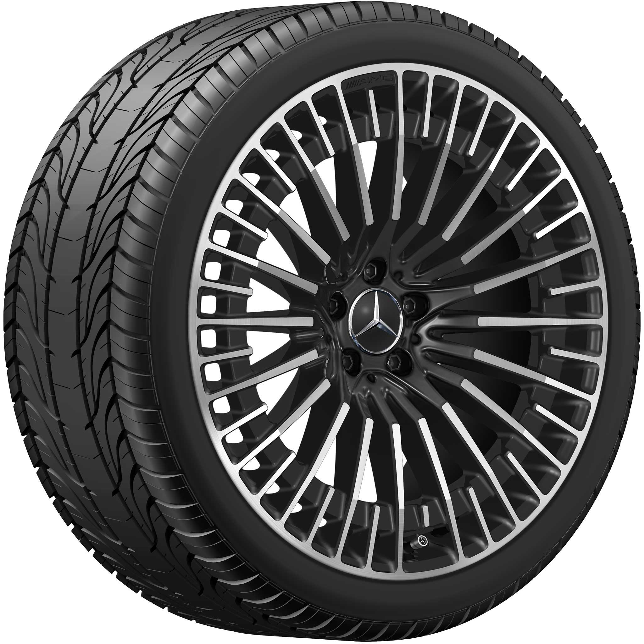 AMG Multispoke [293-21] Gloss Back with High Sheen Alloy Wheel Product Image #2