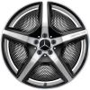 AMG 5 Spoke [294-20] Vanadium Silver with High Sheen Wheel Img 1