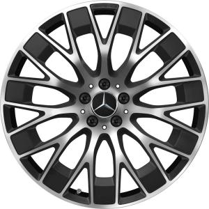 AMG Multispoke [294-21] Matt Black with High Sheen Alloy Wheel - Sizes 21in