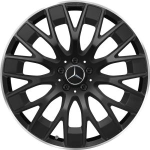 AMG Multispoke [294-21] Matt Black with High Sheen Rim Edge Alloy Wheel - Sizes 21in