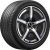 AMG 5 Spoke [295-20] Vanadium Silver Wheel Img 3