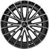 AMG Multispoke [295-21] Matt Black with High Sheen Wheel Img 1