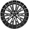 AMG Multispoke [295-21] Matt Black with High Sheen Wheel Img 1