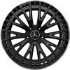 AMG Multispoke [295-21] Matt Black with High Sheen Rim Edge Wheel Img 1