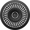 AMG Multispoke [295-21] Matt Black with High Sheen Rim Edge Wheel Img 2