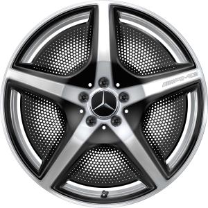 AMG 5 Spoke Aero [296-21] Gloss Black with High Sheen Alloy Wheel - Sizes 21in