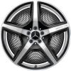 AMG 5 Spoke Aero [296-21] Gloss Black with High Sheen Wheel Img 1