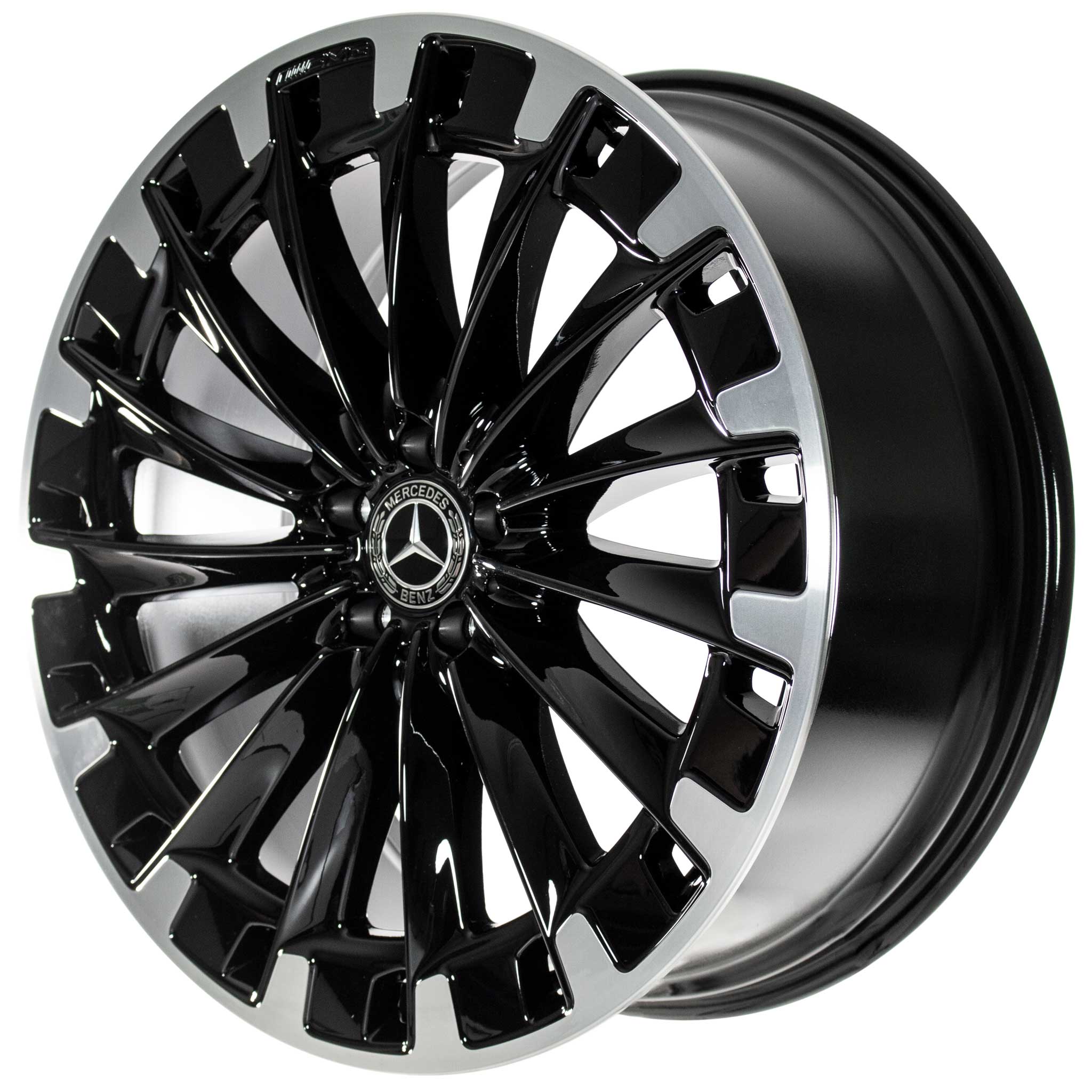 AMG Multispoke [296-22] Gloss Back with High Sheen Alloy Wheel Product Image #2