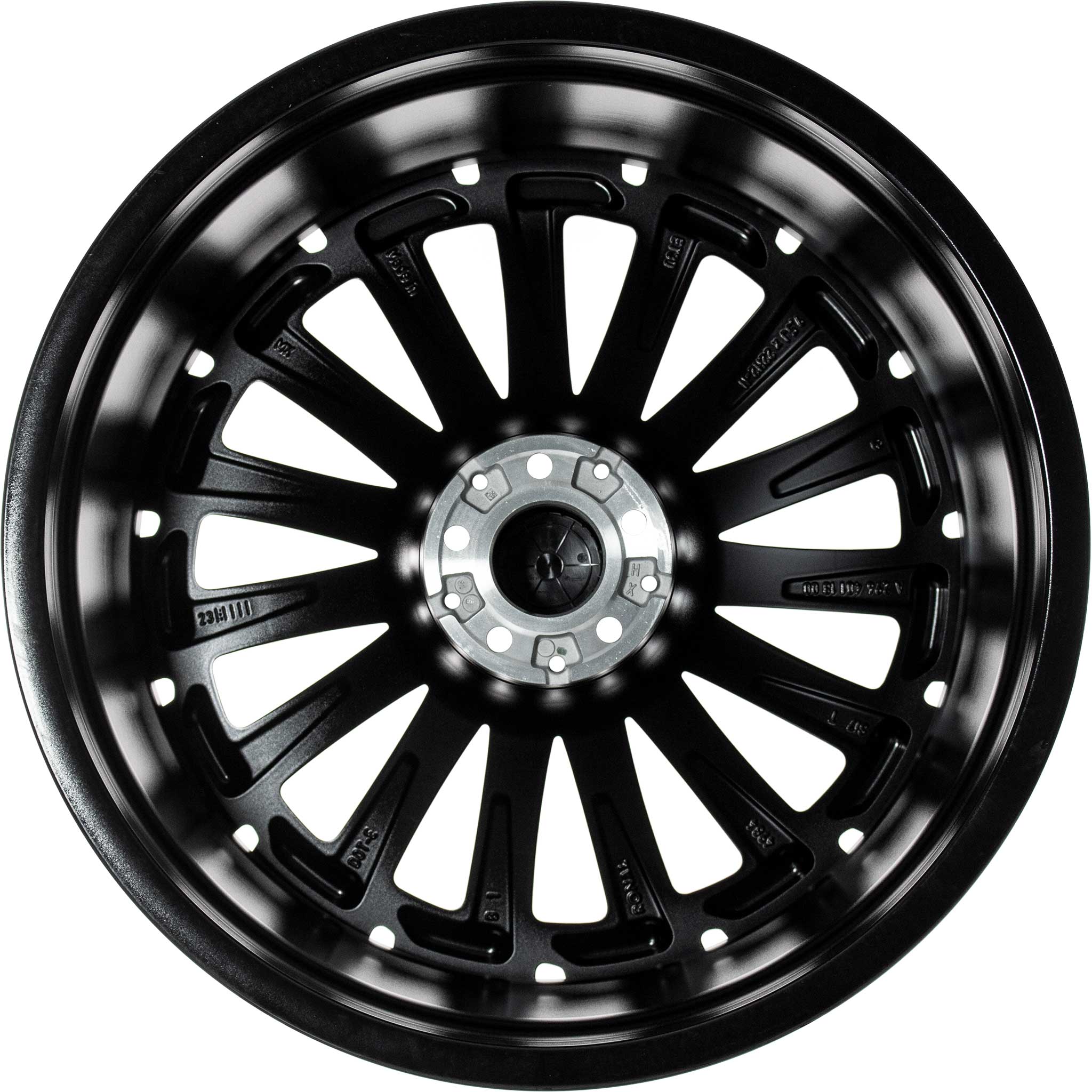 AMG Multispoke [296-22] Gloss Back with High Sheen Alloy Wheel Product Image #3
