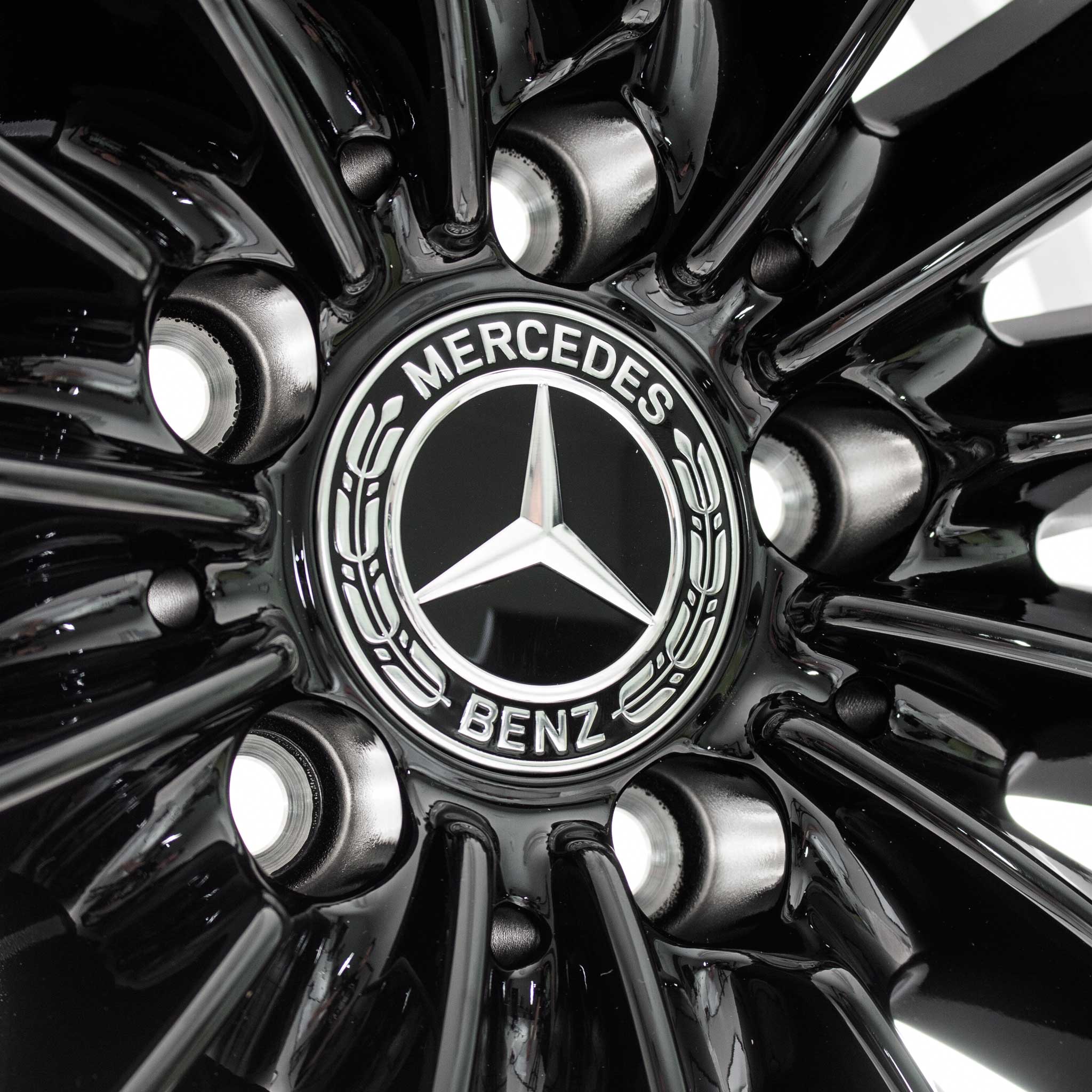 AMG Multispoke [296-22] Gloss Back with High Sheen Alloy Wheel Product Image #4