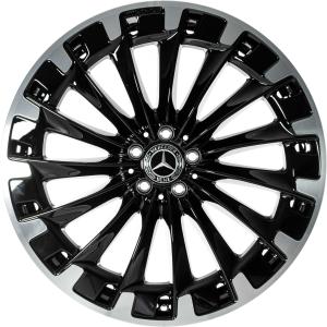 AMG Multispoke [296-22] Gloss Back with High Sheen Alloy Wheel - Sizes 22in