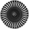 AMG Multispoke [297-22] Matt Black with High Sheen Rim Edge Wheel Img 1