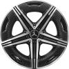 AMG 5 Twin Spoke [297-20] Gloss Back with High Sheen Wheel Img 1