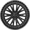 AMG Multispoke [297-21] Matt Black with High Sheen Rim Edge Wheel Img 1