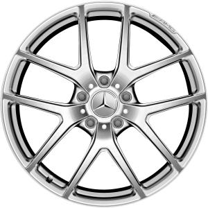 AMG 5 Twin Spoke [463-21] Clear Lacquer with High Sheen Alloy Wheel - Sizes 21in