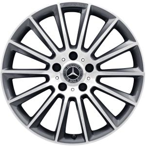 AMG Multispoke [463-20] Himalaya Grey with High Sheen Alloy Wheel for Mercedes G-Class W463A - Sizes 20in