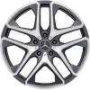 AMG 5 Twin Spoke [463-21] Himalaya Grey with High Sheen Wheel Img 1