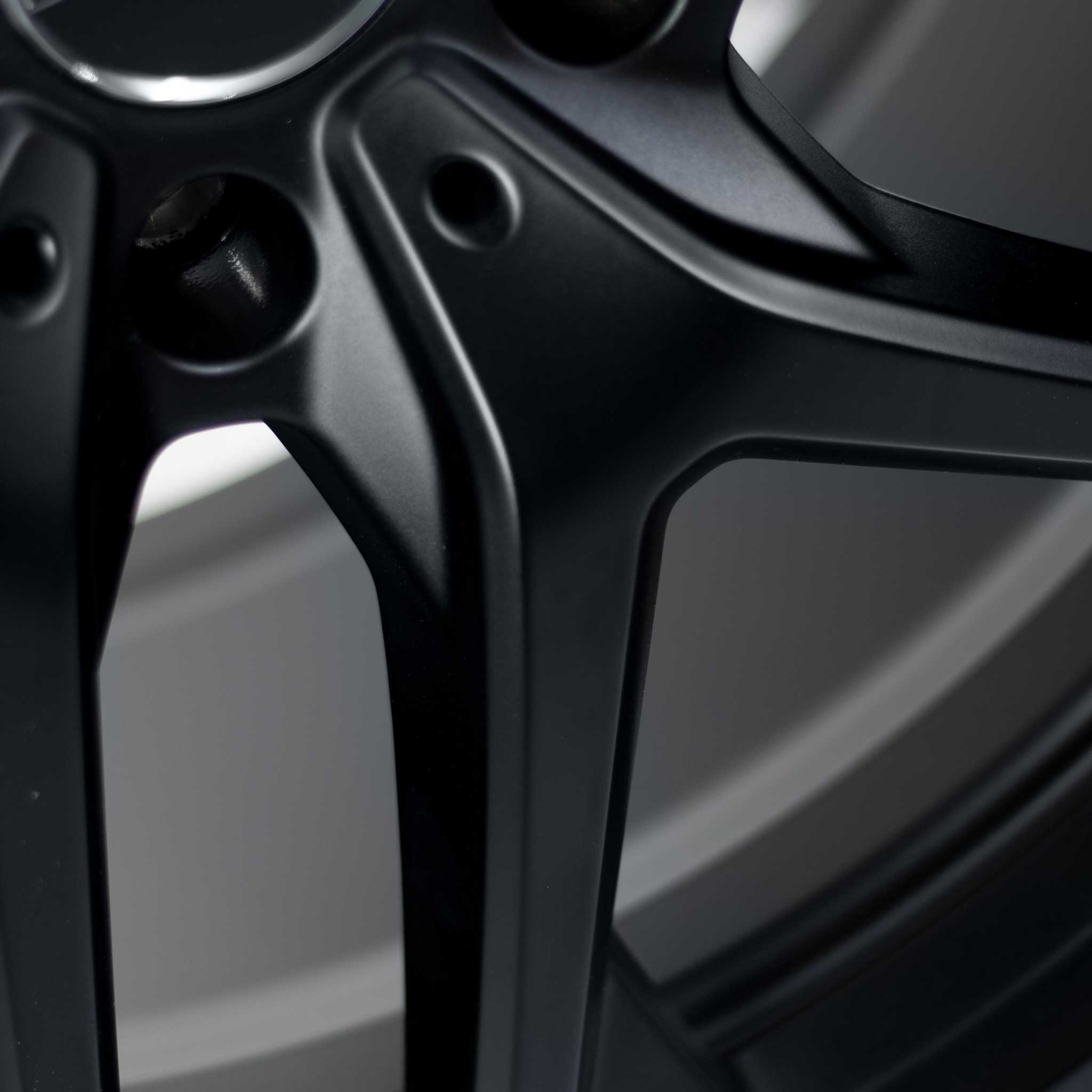 AMG 5 Twin Spoke [463-21] Matt Black Alloy Wheel Product Image #5