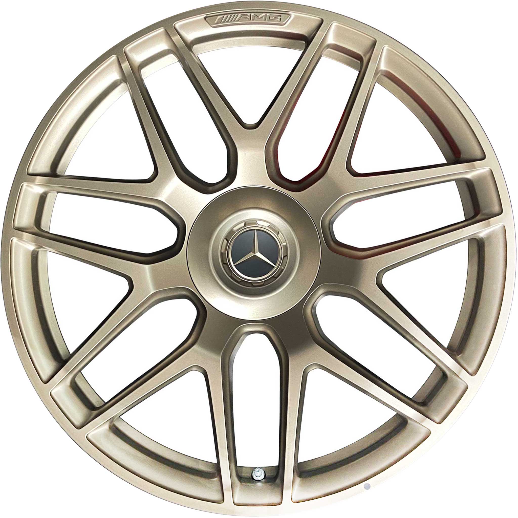 AMG Cross Spoke [463-22] Tech Gold Matt Alloy Wheel Product Image #1