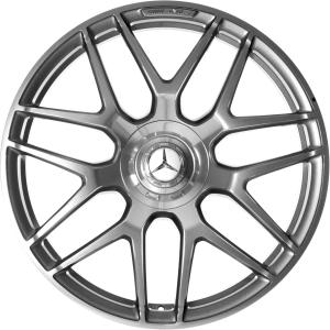 Grey AMG Cross Spoke alloy wheel