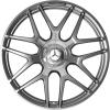 AMG Cross Spoke [463-22] Himalaya Grey with High Sheen Wheel Img 1
