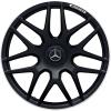 AMG Cross Spoke [463-22] Matt Black with High Sheen Rim Edge Wheel Img 1
