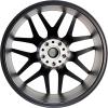 AMG Cross Spoke [463-22] Matt Black with Red Rim Edge Wheel Img 5