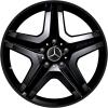 AMG 5 Spoke [463-20] Gloss Black Wheel Img 1