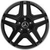 AMG 5 Double Spoke [463-20] Matt Black with High Sheen Rim Edge Wheel Img 1