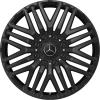 AMG Multispoke [463-22] Matt Black Wheel Img 1