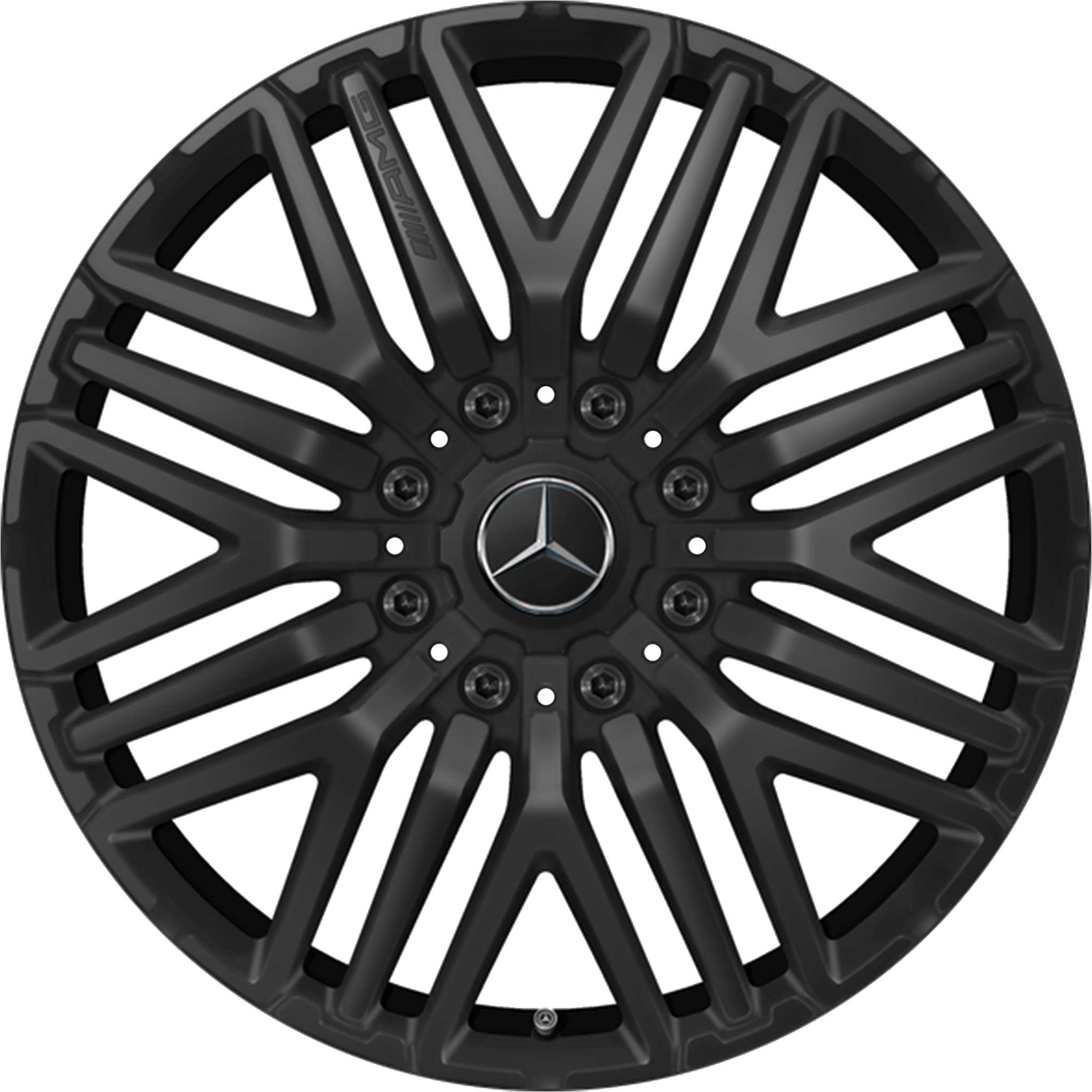 AMG Multispoke [463-22] Matt Black Alloy Wheel Product Image #1