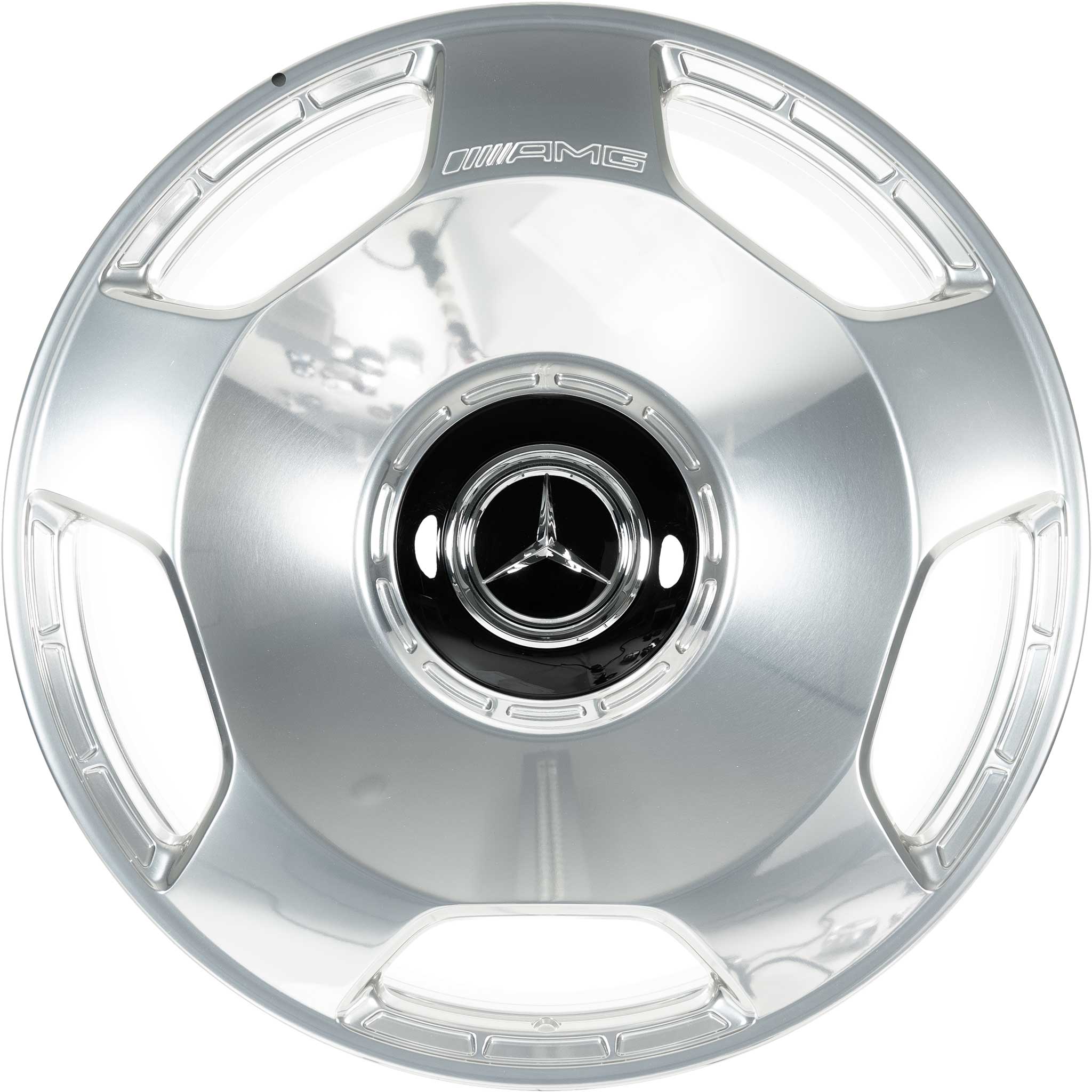 AMG 5 Hole [463-22] Clear Lacquer with High Sheen Alloy Wheel Product Image #1