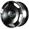AMG 5 Hole [463-22] Matt Black with High Sheen Rim Edge Wheel Img 2
