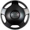 AMG 5 Hole [463-22] Matt Black with High Sheen Rim Edge Wheel Img 1