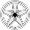 AMG 5 Spoke [124-16] Standard Silver Wheel Img 1