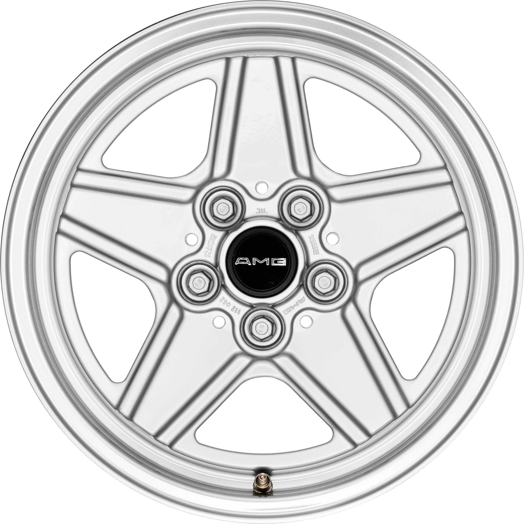 AMG 5 Spoke [124-16] Standard Silver Alloy Wheel Product Image #1