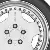 AMG I 3pc [129-17] Standard Silver with High Sheen Rim Edge Wheel Img 2