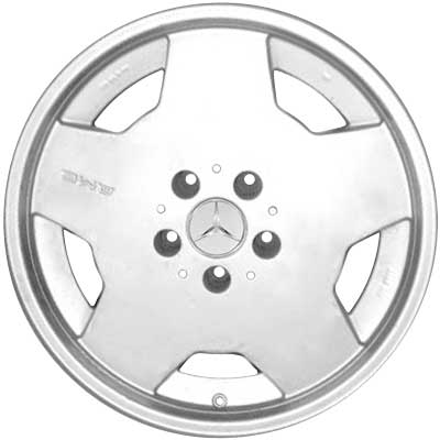 AMG Monoblock [126-17] Standard Silver Alloy Wheel Product Image #1