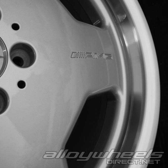 AMG II [140-18] Standard Silver with High Sheen Rim Edge Alloy Wheel Product Image #3